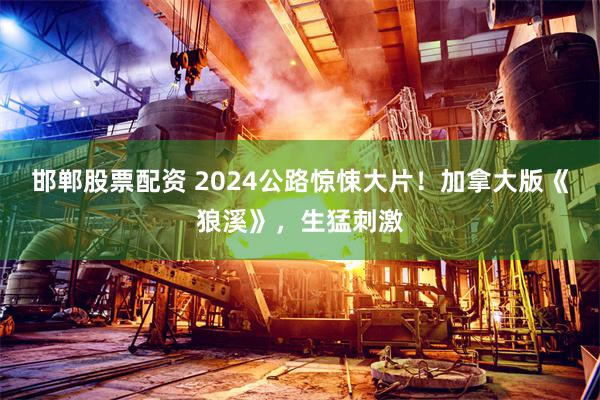 邯郸股票配资 2024公路惊悚大片！加拿大版《狼溪》，生猛刺激